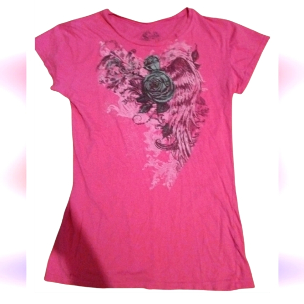 Stranded Pink Short Sleeve Graphic Tee